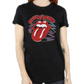Black - Front - The Rolling Stones Womens-Ladies 1994 Tongue T-Shirt