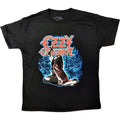 Black - Front - Ozzy Osbourne Childrens-Kids Blizzard Of Ozz Cotton T-Shirt