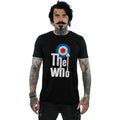 Black - Back - The Who Unisex Adult Elevated Target Cotton T-Shirt