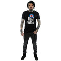 Black - Side - The Who Unisex Adult Elevated Target Cotton T-Shirt