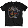 Black - Front - The Who Unisex Adult USA Tour Vintage Cotton T-Shirt