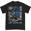 Black - Front - Ice Cube Unisex Adult Los Angeles Cotton T-Shirt