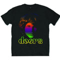 Black - Front - The Doors Unisex Adult Morrison Gradient Cotton T-Shirt