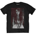Black - Front - Amy Winehouse Unisex Adult Back To Black Chalk Board Cotton T-Shirt