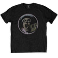 Black - Front - Elton John Unisex Adult Circle Cotton T-Shirt