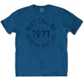 Denim Blue - Front - Muddy Waters Unisex Adult They Call Me Cotton T-Shirt