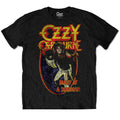 Black - Front - Ozzy Osbourne Unisex Adult Diary Of A Mad Man Cotton T-Shirt