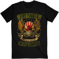 Black - Front - Five Finger Death Punch Unisex Adult Locked & Loaded Cotton T-Shirt