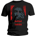 Black - Front - Marilyn Manson Unisex Adult Rebel Cotton T-Shirt
