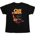 Black - Front - Ozzy Osbourne Childrens-Kids Demon Bull Cotton T-Shirt