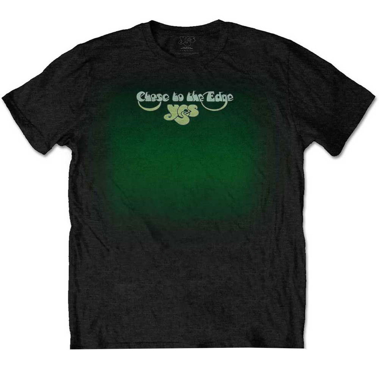 Black - Front - Yes Unisex Adult Close To The Edge Cotton T-Shirt