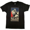 Black - Front - Willie Nelson Unisex Adult Born For Trouble Cotton T-Shirt