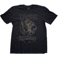 Black - Front - Lynyrd Skynyrd Unisex Adult 73 Eagle Guitar Cotton T-Shirt