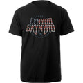 Black - Front - Lynyrd Skynyrd Unisex Adult Stars & Stripes Cotton T-Shirt