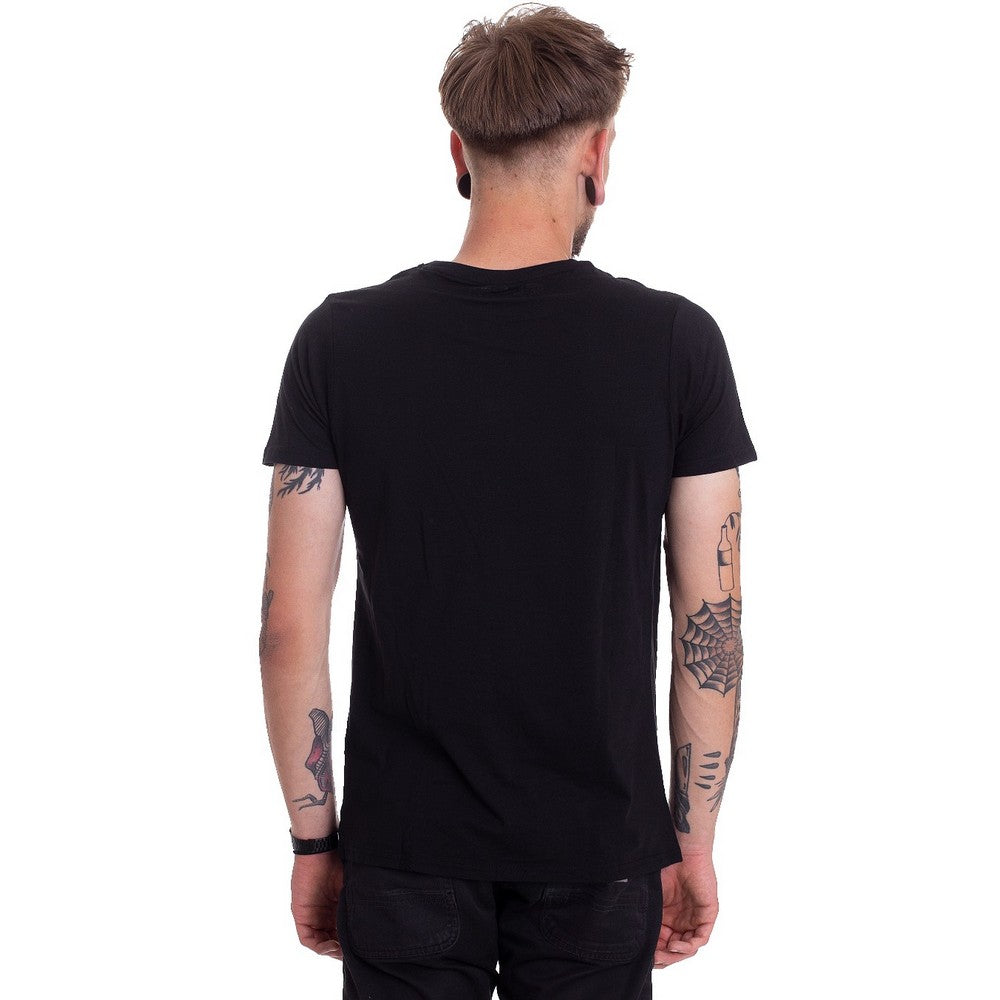 Black - Back - Coheed and Cambria Unisex Adult Dragonfly Cotton T-Shirt