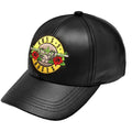 Black-Yellow-Red - Front - Guns N Roses Unisex Adult GnFnRs Faux Leather Baseball Cap