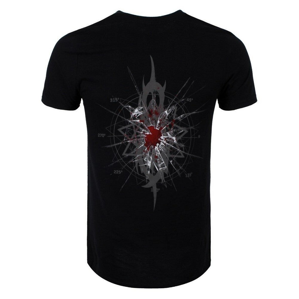 Black - Back - Slipknot Unisex Adult Shatter T-Shirt