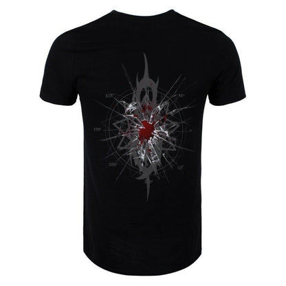 Black - Back - Slipknot Unisex Adult Shatter T-Shirt