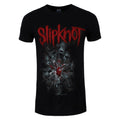 Black - Front - Slipknot Unisex Adult Shatter T-Shirt