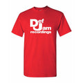 Red - Front - Def Jam Recording Unisex Adult Classic Logo Cotton T-Shirt