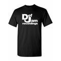 Black - Front - Def Jam Recording Unisex Adult Classic Logo Cotton T-Shirt