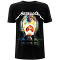 Black - Front - Metallica Unisex Adult Exploded Back Print T-Shirt