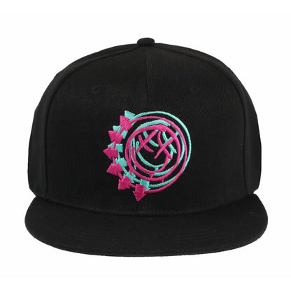 Black - Lifestyle - Blink 182 Unisex Adult Double Six Arrows Snapback Cap