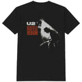 Black - Front - U2 Unisex Adult Rattle & Hum Cotton T-Shirt