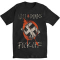 Black - Front - Dead Kennedys Unisex Adult Nazi Punks Cotton T-Shirt