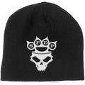 Black - Front - Five Finger Death Punch Unisex Adult Skull Logo Beanie