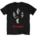 Black - Front - Iggy & The Stooges Unisex Adult Group Shot Cotton T-Shirt