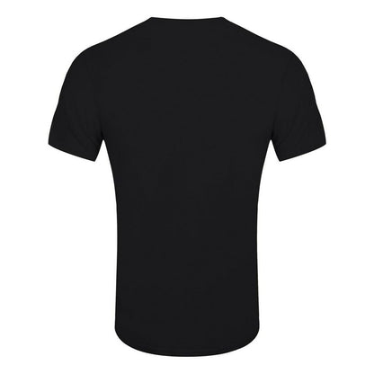 Black - Back - Black Sabbath Unisex Adult Never Say Die Logo T-Shirt