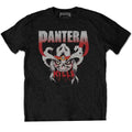 Black - Front - Pantera Unisex Adult Kills Tour 1990 Cotton T-Shirt