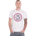 White - Front - Weezer Unisex Adult Rock Music Cotton T-Shirt