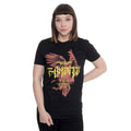 Black - Front - twenty one pilots Unisex Adult Bandito Bird Cotton T-Shirt