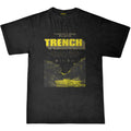Black - Front - twenty one pilots Unisex Adult Trench Cliff Cotton T-Shirt