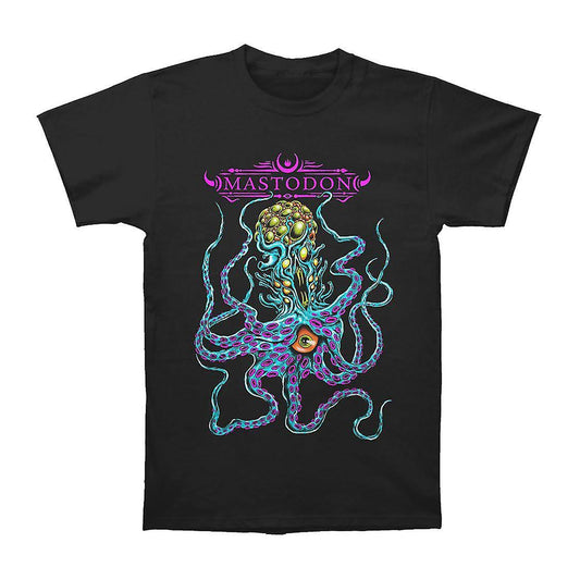 Black - Front - Mastodon Unisex Adult Octo Freak Cotton T-Shirt