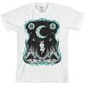 White - Front - Gojira Unisex Adult Dragons Dwell Cotton T-Shirt