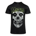 Black - Front - Misfits Unisex Adult Vintage Cotton Classic T-Shirt