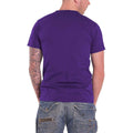 Purple - Back - David Bowie Unisex Adult Diamond Dogs Vintage Logo T-Shirt