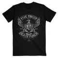 Black - Front - Five Finger Death Punch Unisex Adult Howe Eagle Crest Cotton T-Shirt