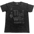 Black - Front - The Who Unisex Adult Maximum R&B Vintage T-Shirt