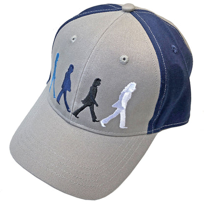 Grey-Navy Blue - Front - The Beatles Unisex Adult Abbey Road Baseball Cap