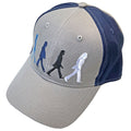 Grey-Navy Blue - Front - The Beatles Unisex Adult Abbey Road Baseball Cap