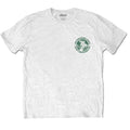 White - Front - Logic Unisex Adult Thalia Cotton T-Shirt