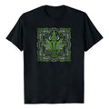 Black - Front - Cypress Hill Unisex Adult 420 Leaf Cotton T-Shirt
