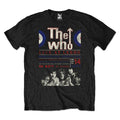 Black - Back - The Who Unisex Adult Live At Leeds ´70 Cotton T-Shirt