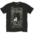 Black - Back - The Doors Unisex Adult Nouveau Cotton T-Shirt