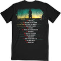 Black - Back - Alice Cooper Unisex Adult Road Track List Cotton Back Print T-Shirt