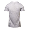 Grey - Back - BT21 Unisex Adult Badge T-Shirt